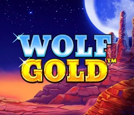 Slots logo of Wolf Gold from Pragmatic Play at Wazamba